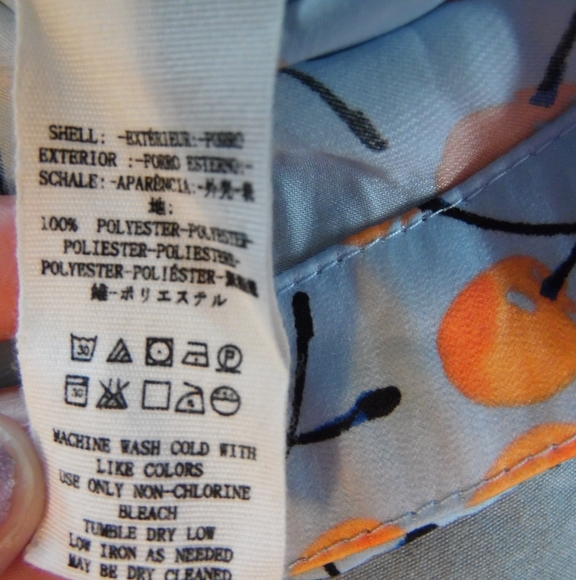 Free People Blue and Orange Blouse - Picture 8 of 12